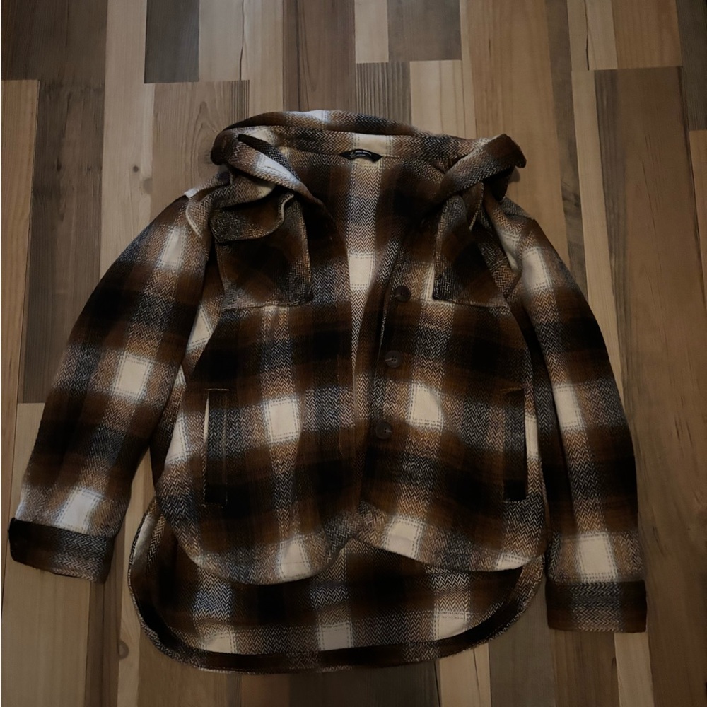 Levi's Brown Plaid Button Down Shirt
